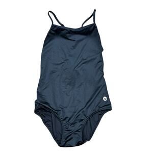 Baleaf Athletic One Piece Swimsuit Racerback Training NWT Black Size 38 L UPF 50